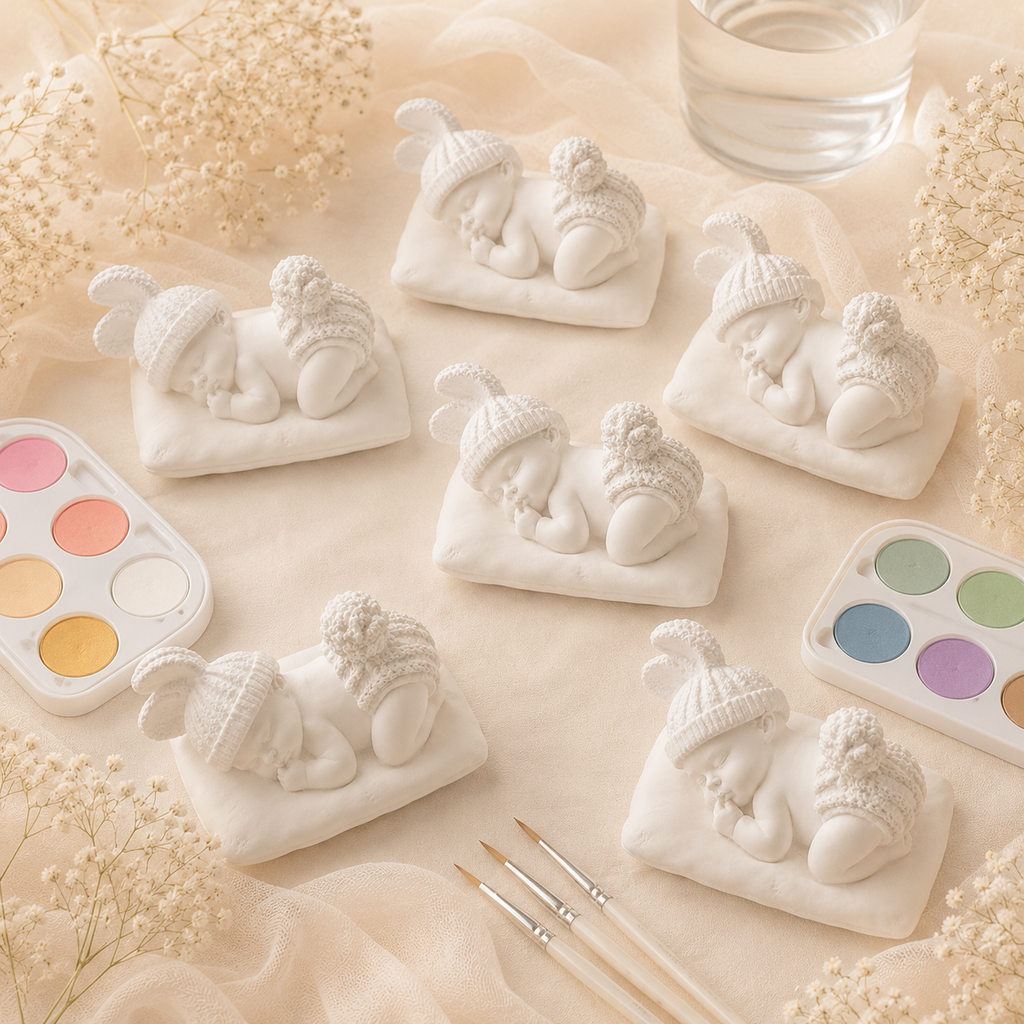 Babyshower DIY Malset – Gemeinsam gestalten, gemeinsam erinnern