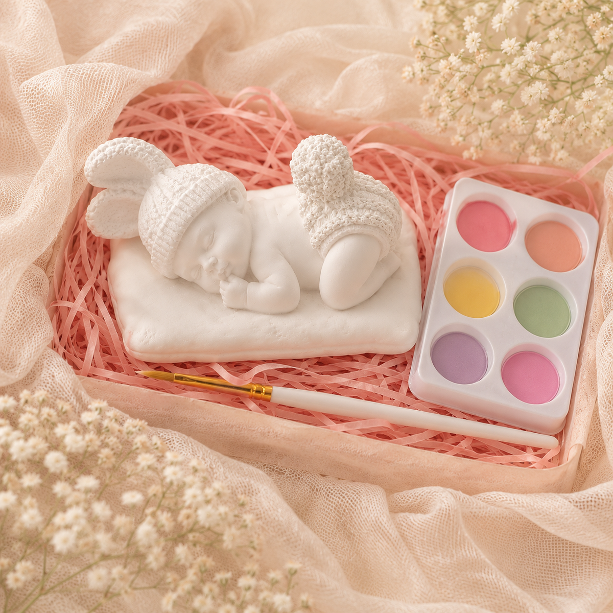 Babyshower DIY Malset – Gemeinsam gestalten, gemeinsam erinnern