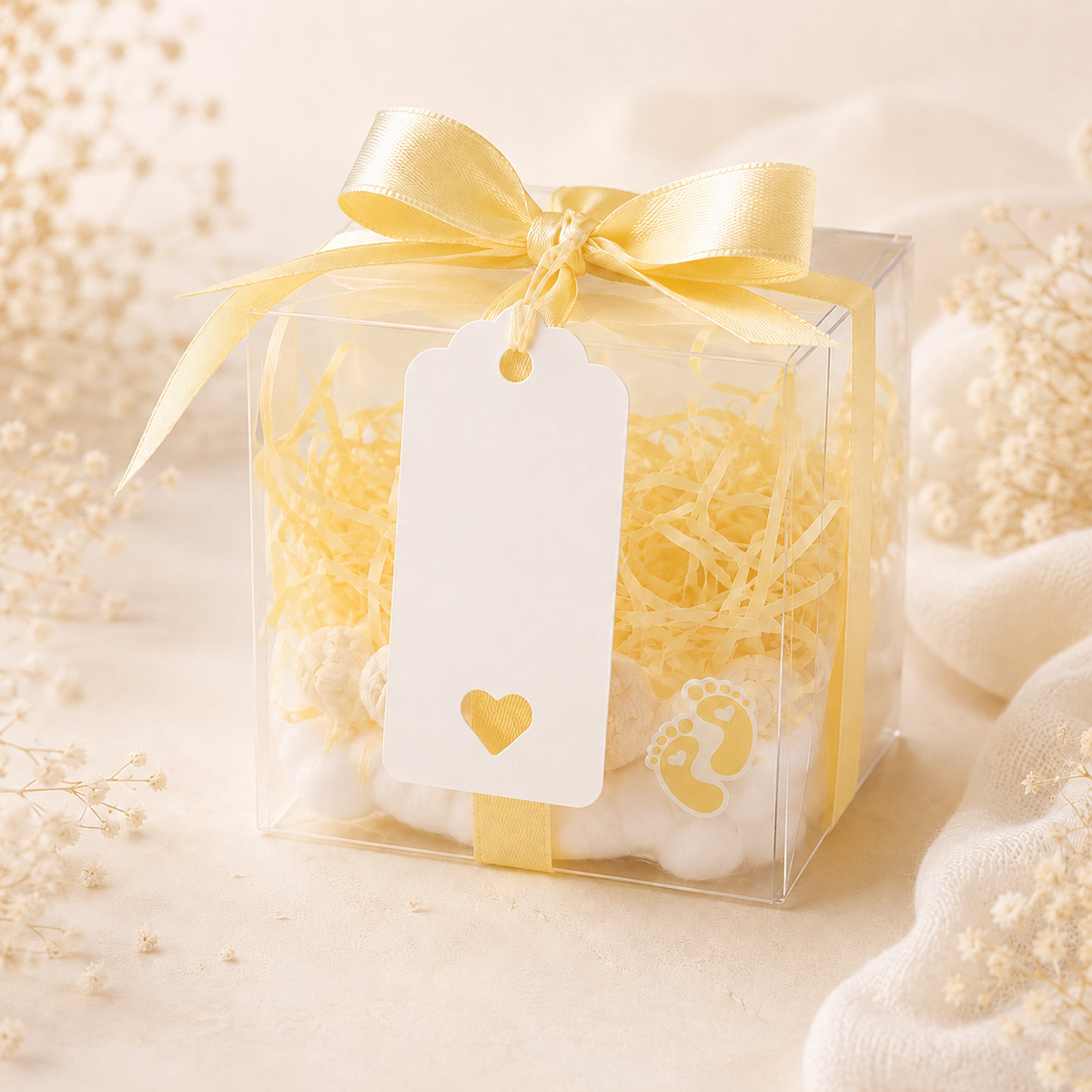 Personalisierte Baby-Geschenkbox – Handgefertigt & unvergesslich