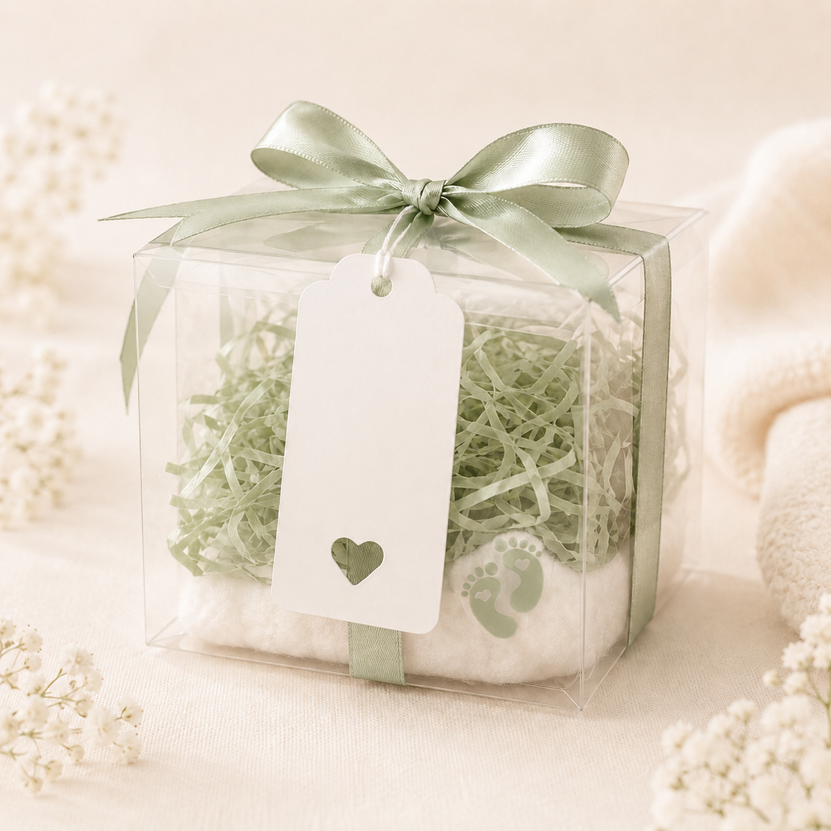 Personalisierte Baby-Geschenkbox – Handgefertigt & unvergesslich