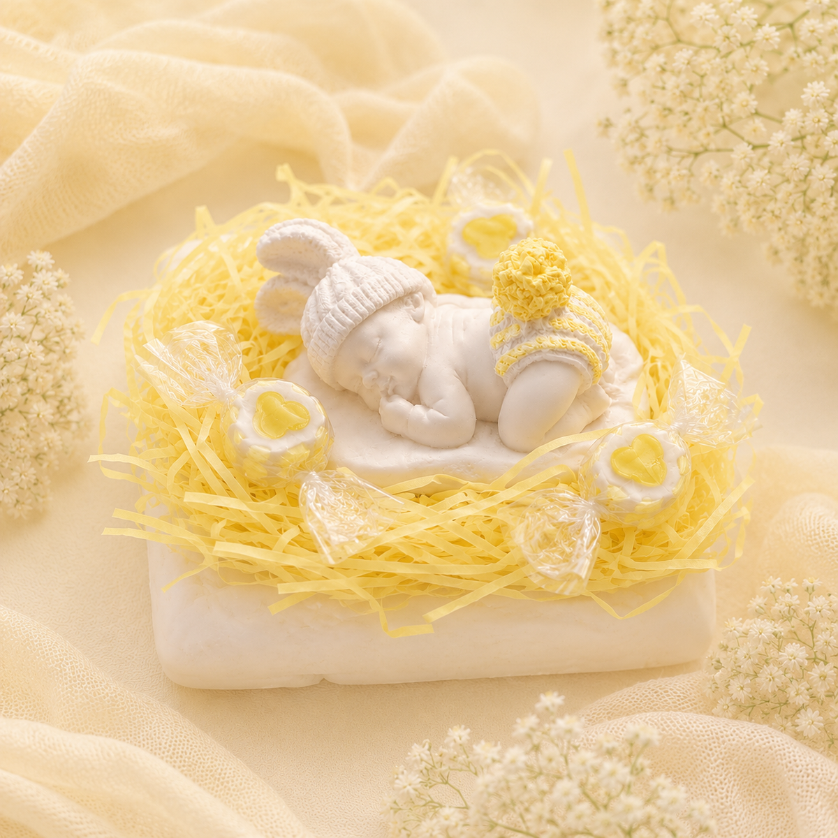 Personalisierte Baby-Geschenkbox – Handgefertigt & unvergesslich