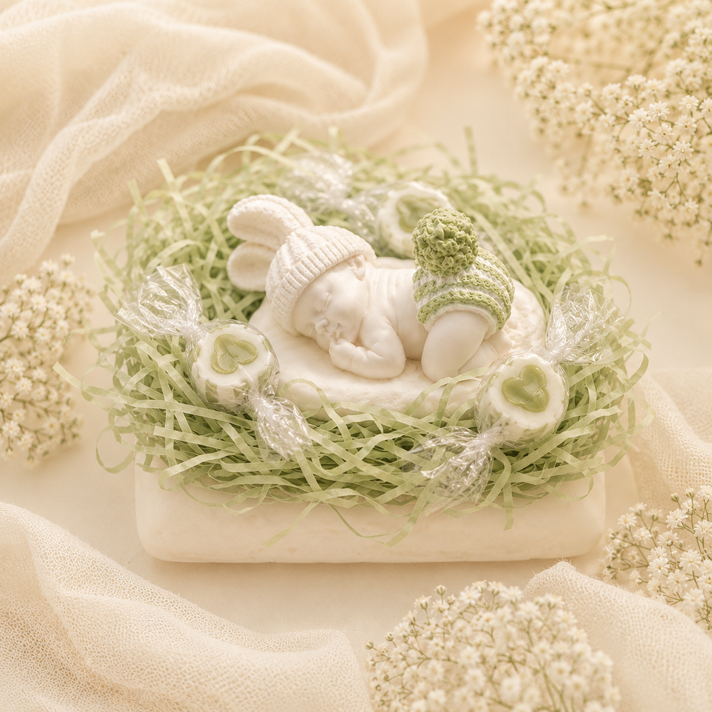 Personalisierte Baby-Geschenkbox – Handgefertigt & unvergesslich