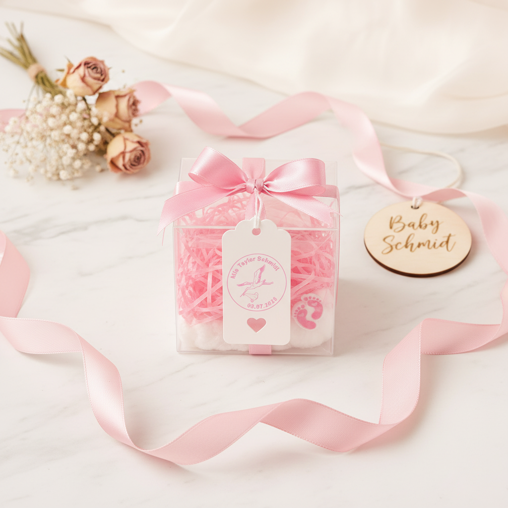 Geschenkbox mit Originalprodukt